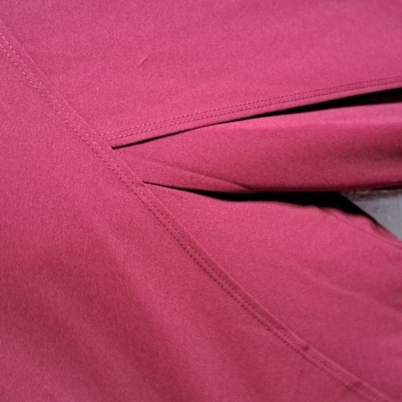 Marina Asymmetric One-Shoulder Jumpsuit Merlot 6 - Picture 7 of 11